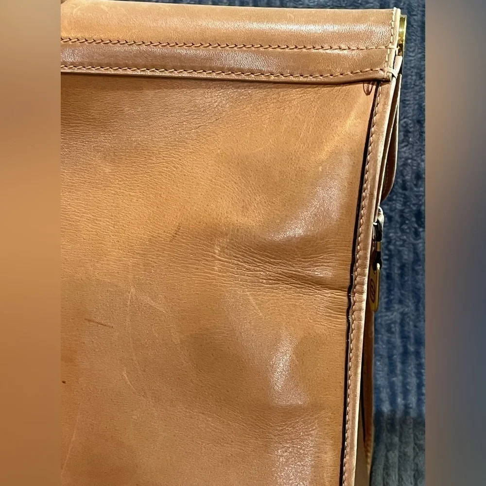Gucci Vintage Leather Travel Bag